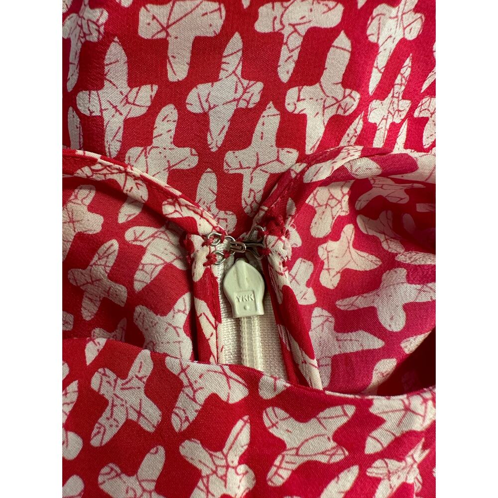 Thakoon 100% Silk Pink Print Dress - Picture 7 of 11
